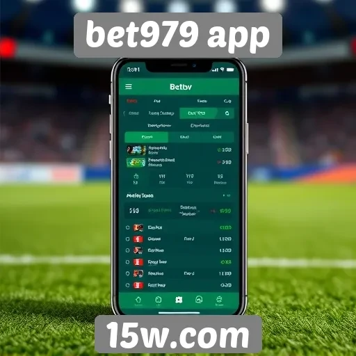 Interface do Bet979 App é amigável e intuitiva